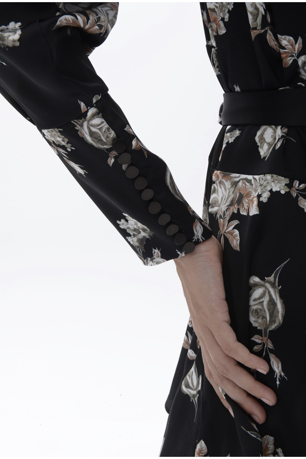 Zelma Mini Wrap Dress