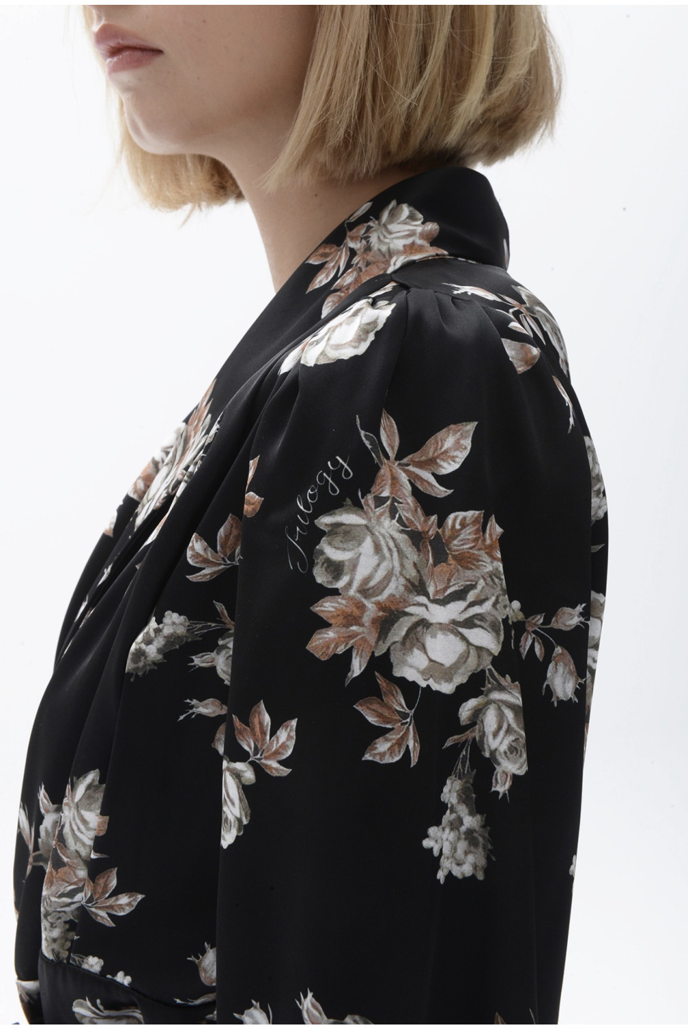 Zelma Mini Wrap Dress