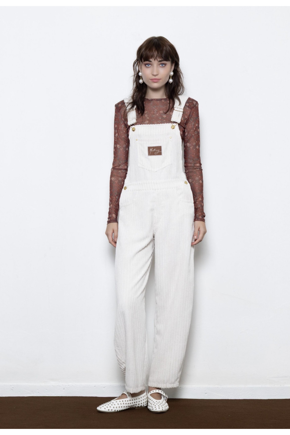 RODEA OFF-WHITE SALOPETTE