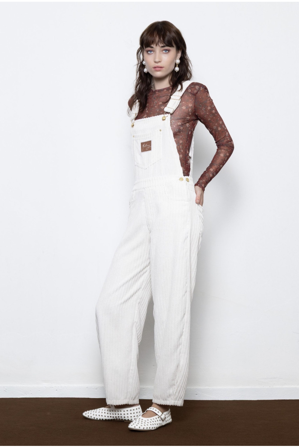 RODEA OFF-WHITE SALOPETTE