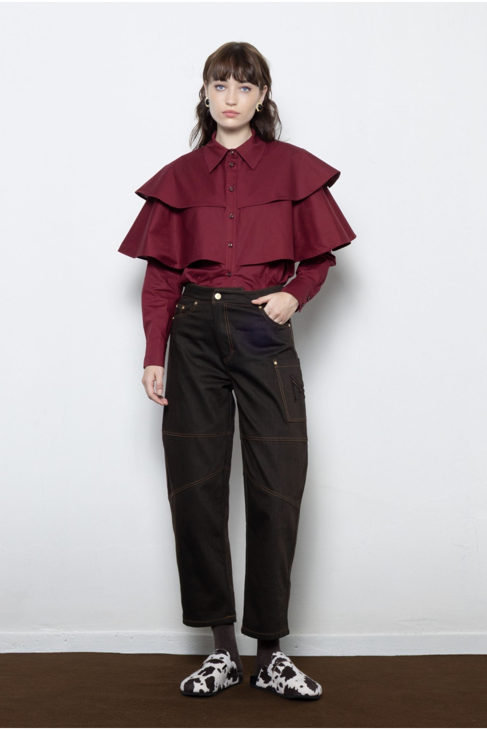 BARREL RACER BROWN DENIM