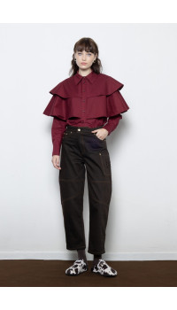 BARREL RACER BROWN DENIM