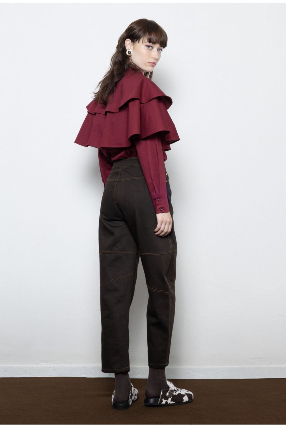 BARREL RACER BROWN DENIM