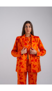 Flora Open-Back Blazer
