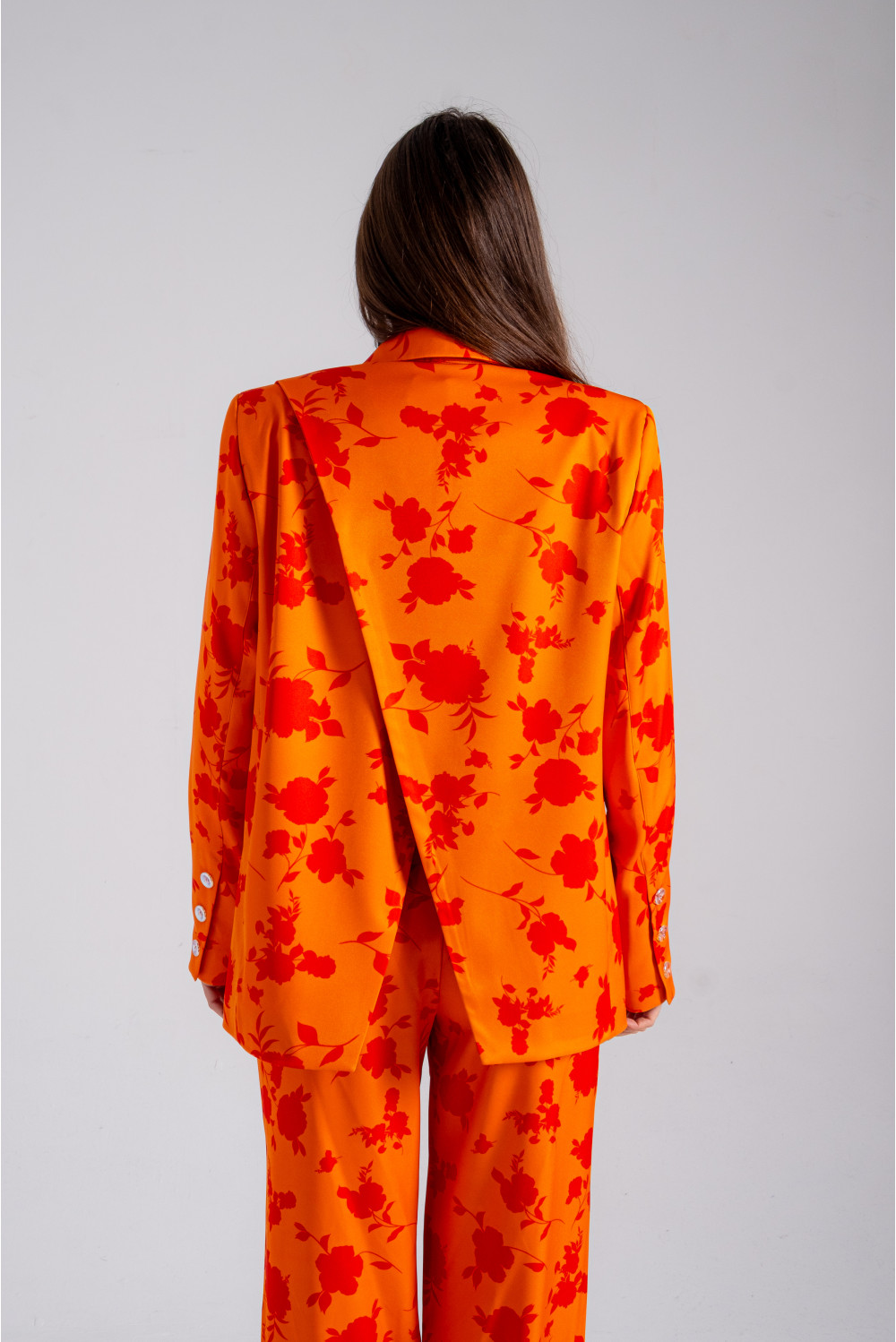 Flora Open-Back Blazer