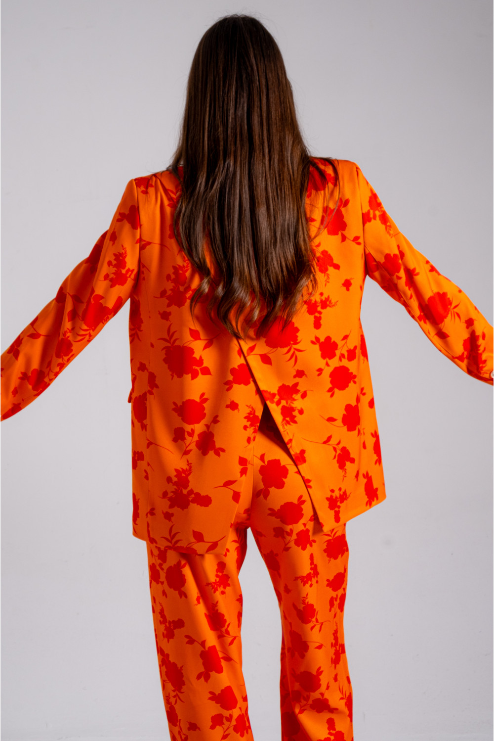 Flora Open-Back Blazer