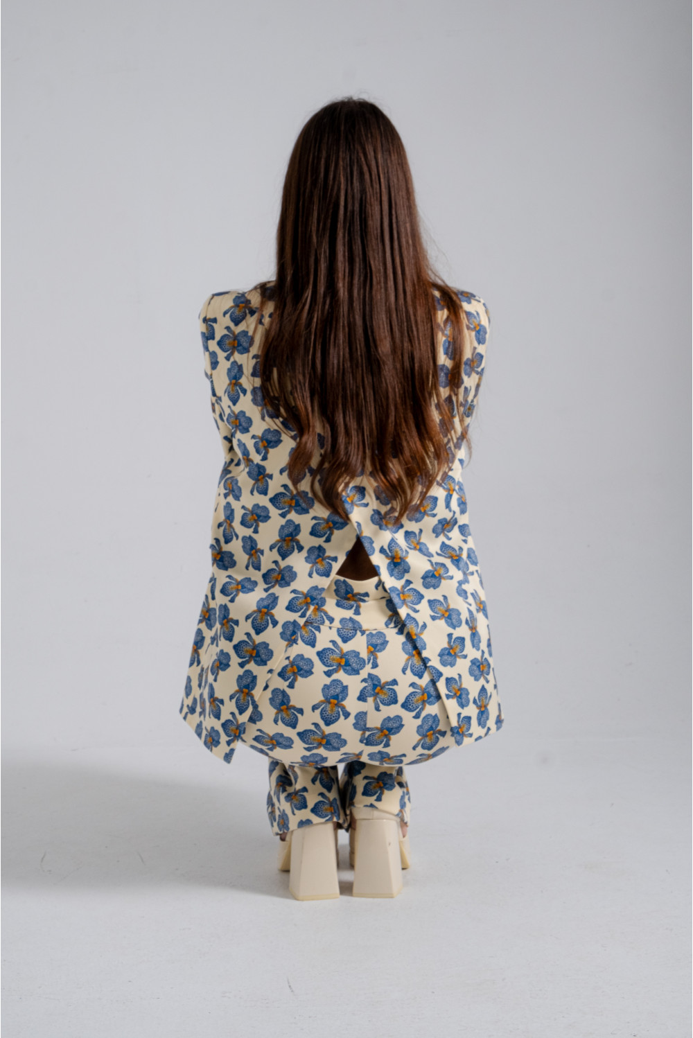 ORCHIDEA OPEN-BACK BLAZER