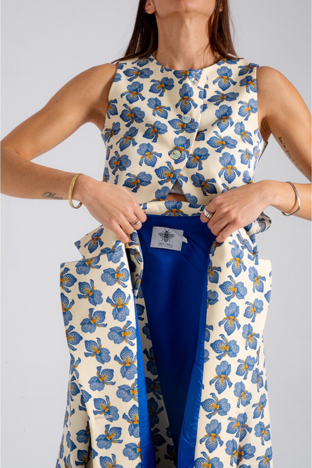 ORCHIDEA OPEN-BACK BLAZER