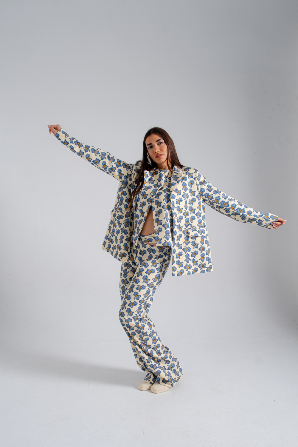 ORCHIDEA CUT-OUT PANTS