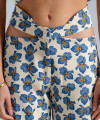 ORCHIDEA CUT-OUT PANTS