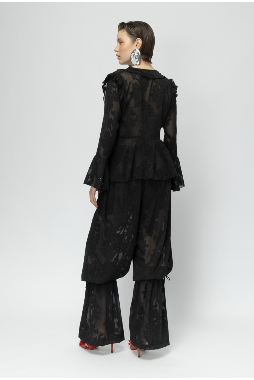 PASSIONFRUIT BLACK CARDIGAN