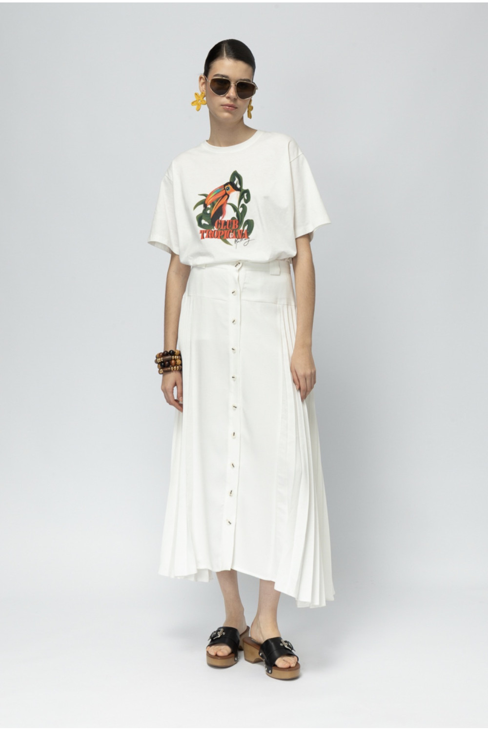 MIMOSA WHITE SKIRT