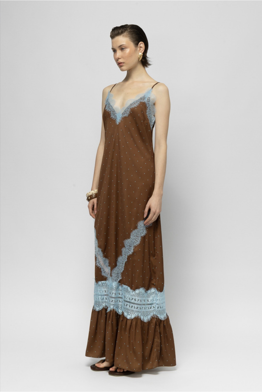 SILK FEVER POLKA DOT DRESS