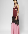 SAVAI BORDEAUX DRESS