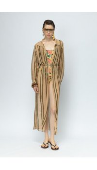 HOLIDAY CARDIGAN KNIT DRESS