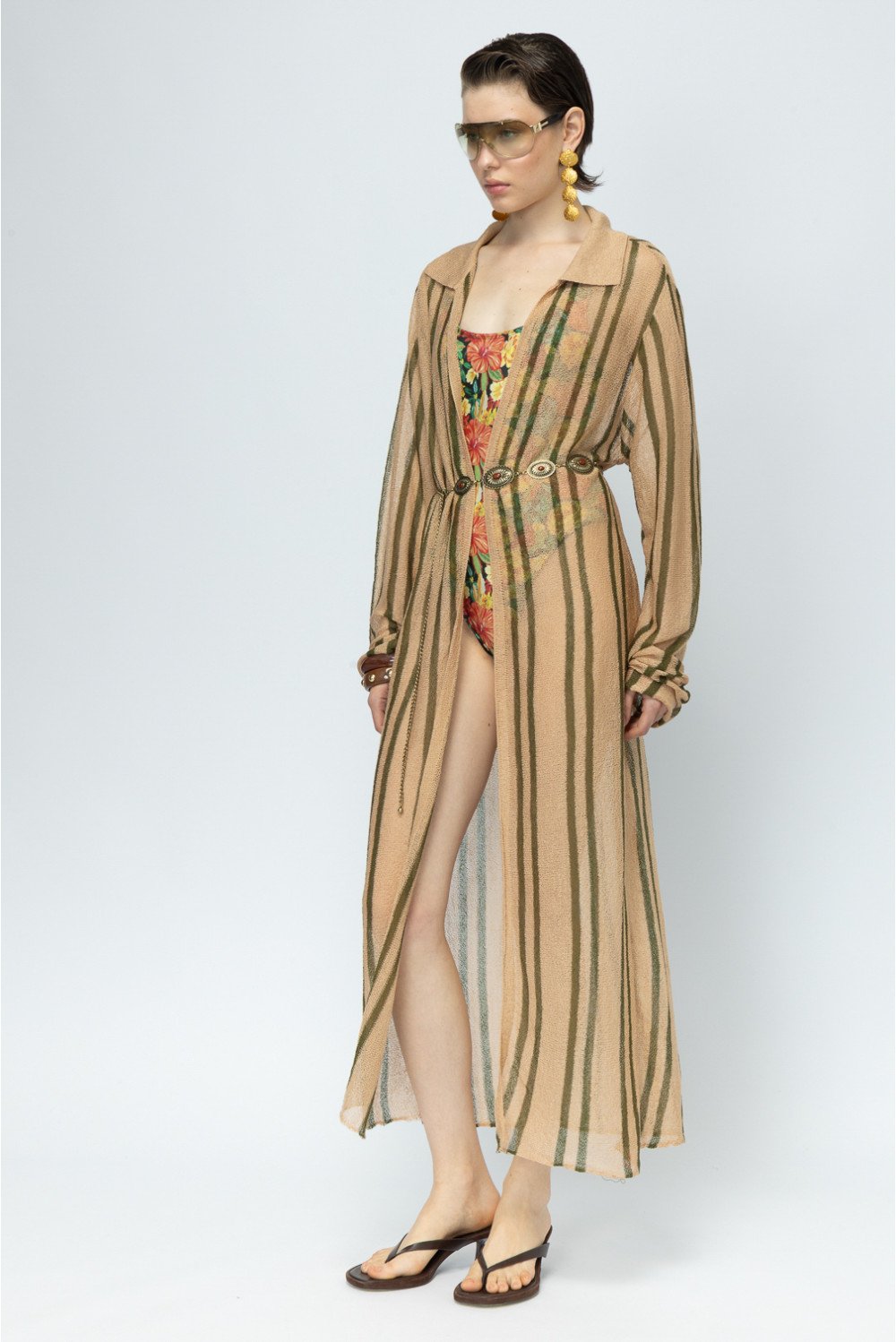 HOLIDAY CARDIGAN KNIT DRESS
