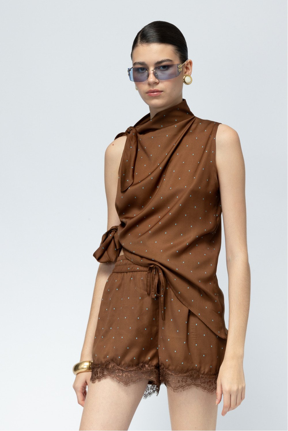 MERCURY BROWN SHORTS